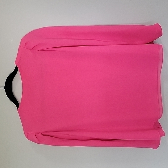 Pink cardigan, pink blouse, size Small - Picture 6 of 6